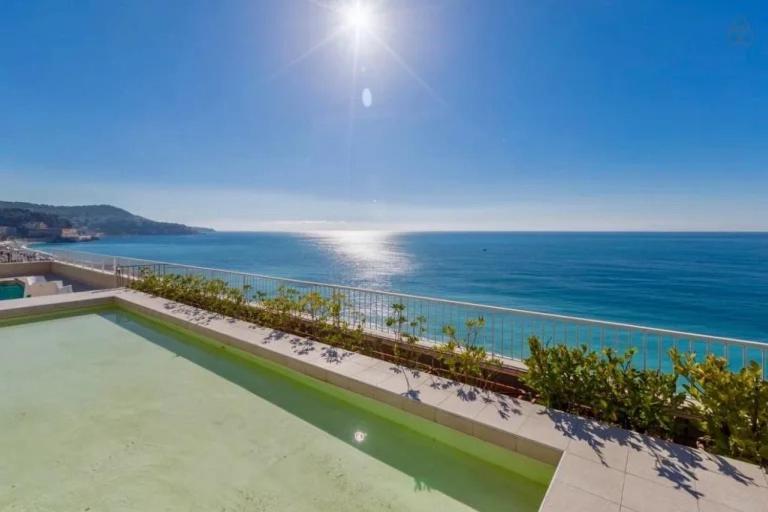 Le Royal, Spacious Seaside Apartment Rooftop And Pool Niza Exterior foto